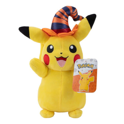 Pokemon 8" Plush Pikachu With Witch Hat