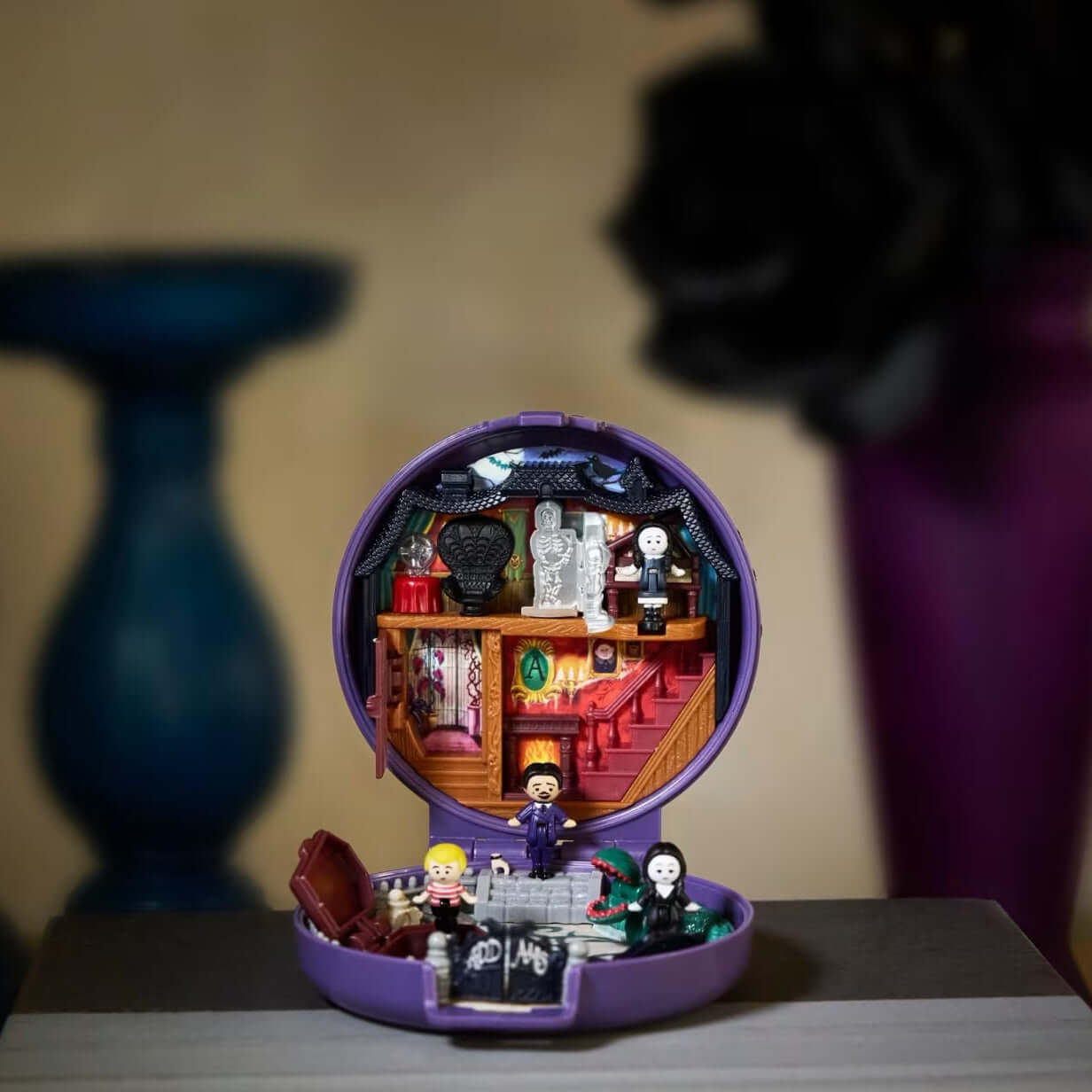 Polly Pocket x Addams Family Collectors Compact