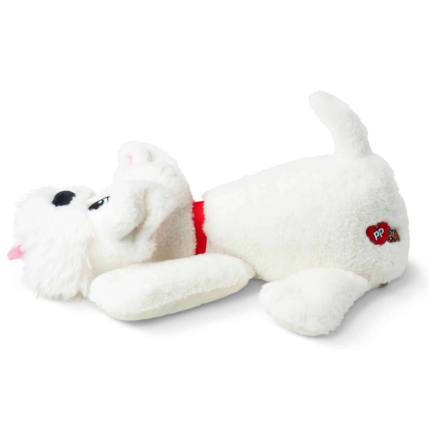Pound Puppies Weighted Snuggles- White with Fluffy Beard