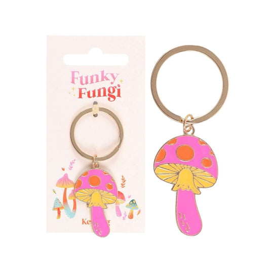 Funky Fungi Mushroom Keyring