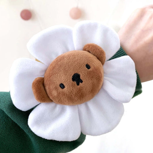 Miffy Endless White Fabric Flower- Boris Bear