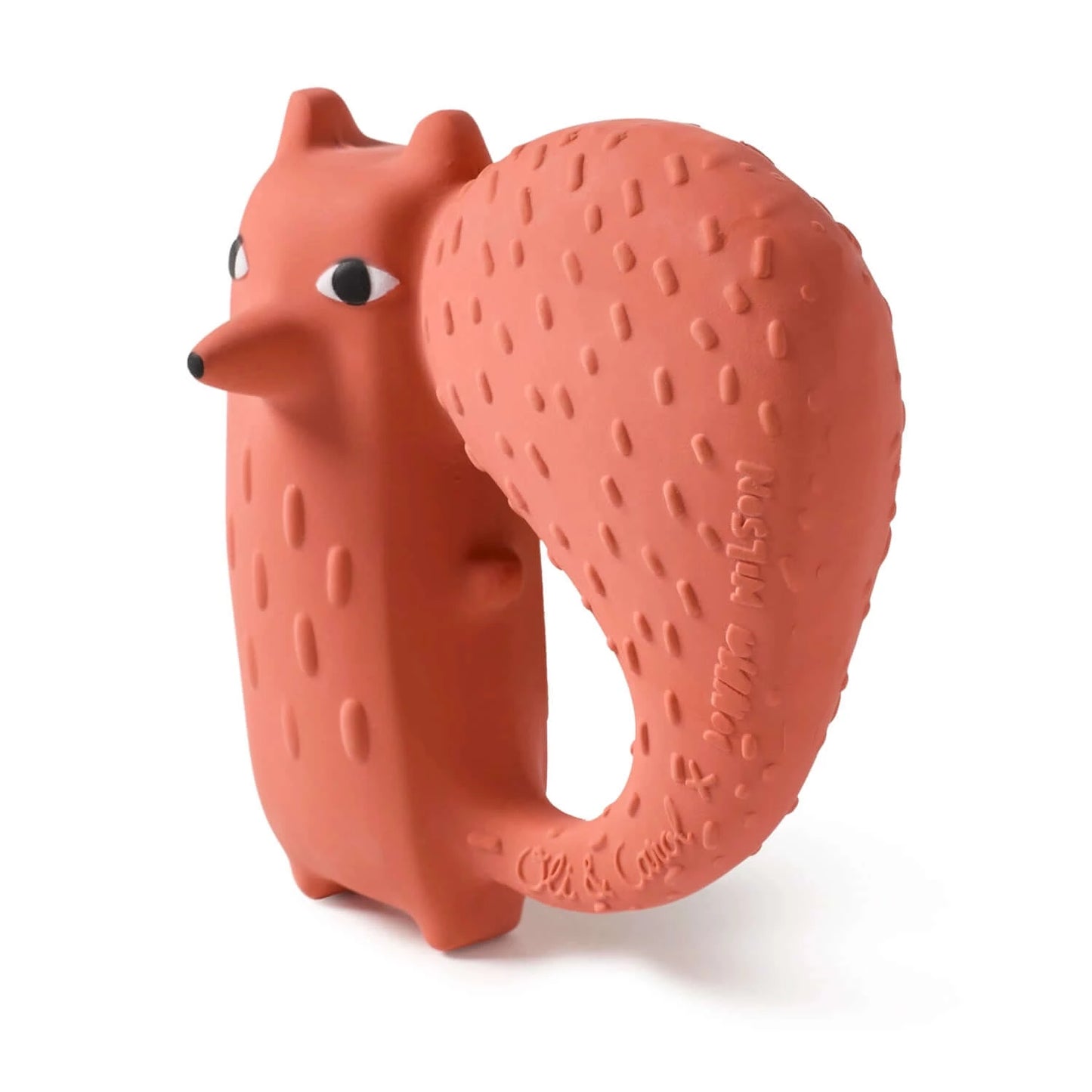 Donna Wilson Natural Rubber Cyril Squirrel Fox Baby Teether