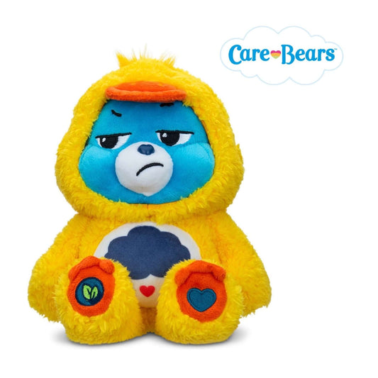 Care Bears 22cm Hoodie Bean Plush- Grumpy Chick