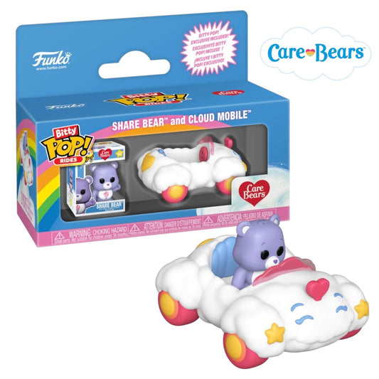 Care Bears Bitty Pop! Rides- Share Bear and Cloud Mobile PRE-ORDER