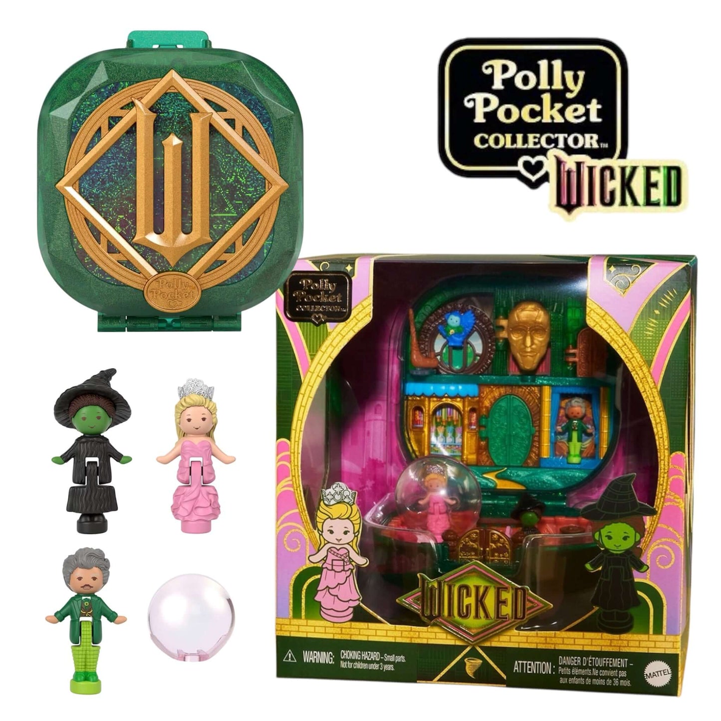 Polly Pocket x Wicked Collectors Compact