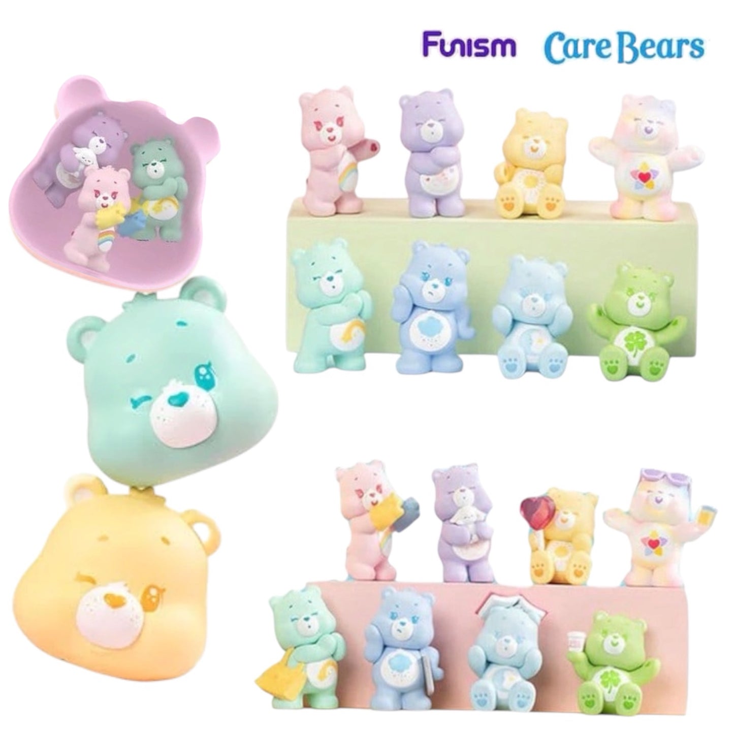 Funism Care Bears Little Things Series Cubby Face Blind Box