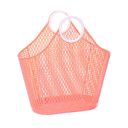 Jelly Bag Retro Fiesta Shopper- Peach