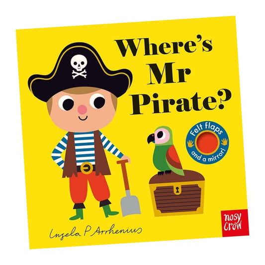 Felt Flap Board Book- Where's Mr Pirate?