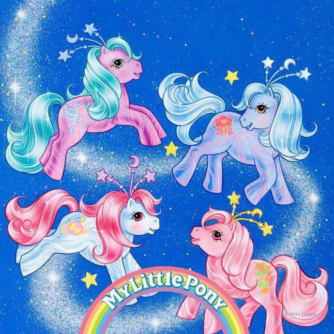 40th Anniversary Celestial My Little Pony- G1 Milky Way
