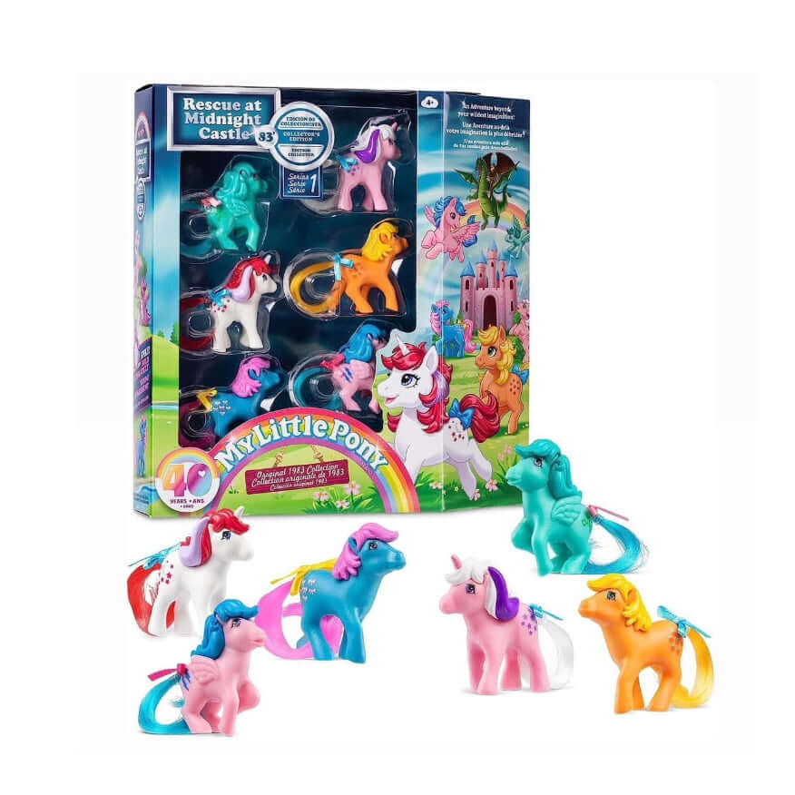 40th Anniversary My Little Pony Figure Collectors Pack- Rescue at Midnight Castle