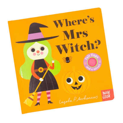 Felt Flap Board Book- Where's Mrs Witch?