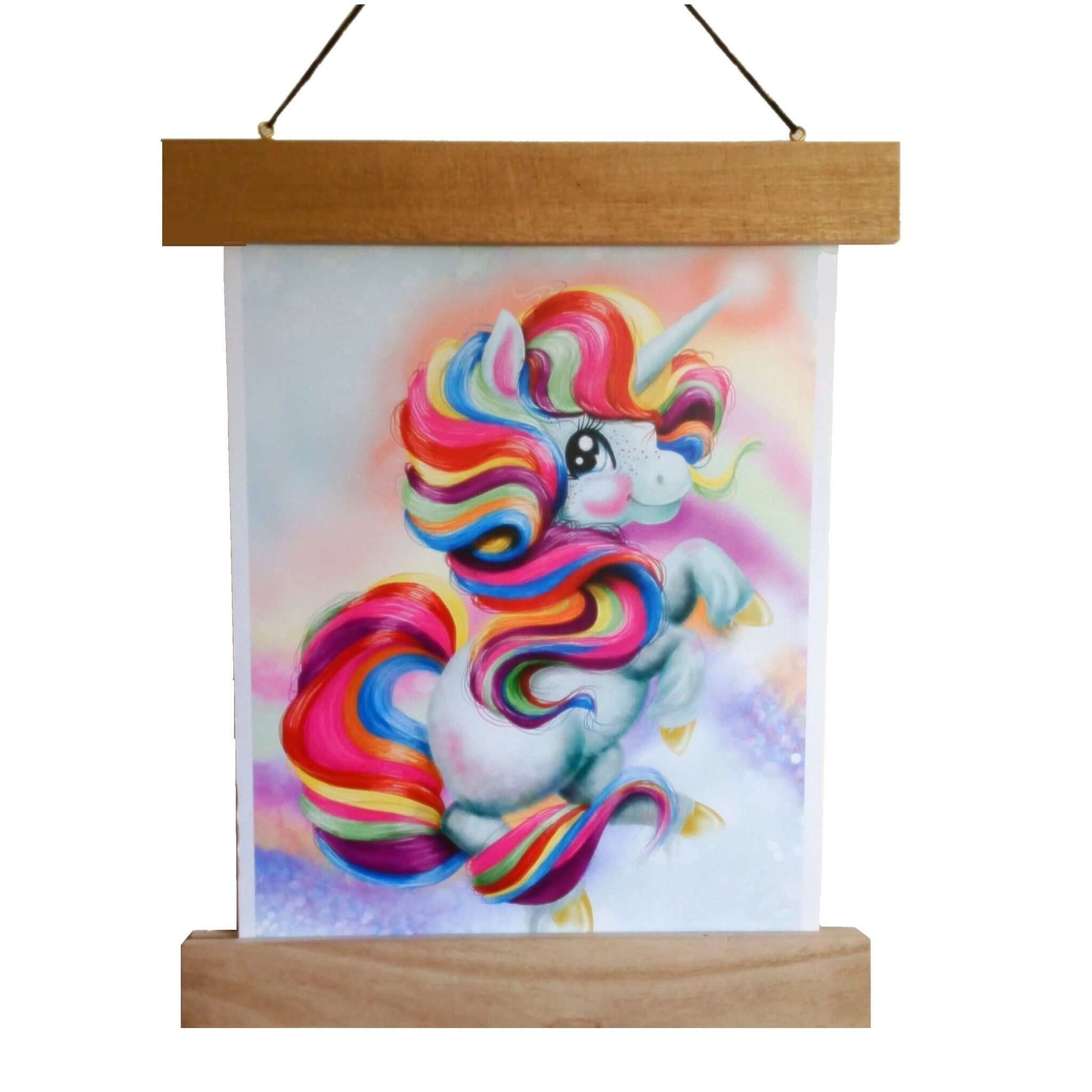 EXCLUSIVE Unicorn Poster A3 £9 Five Little Diamonds