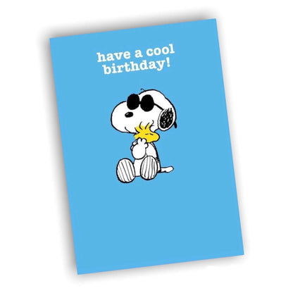 Peanuts Snoopy Cool Birthday Card