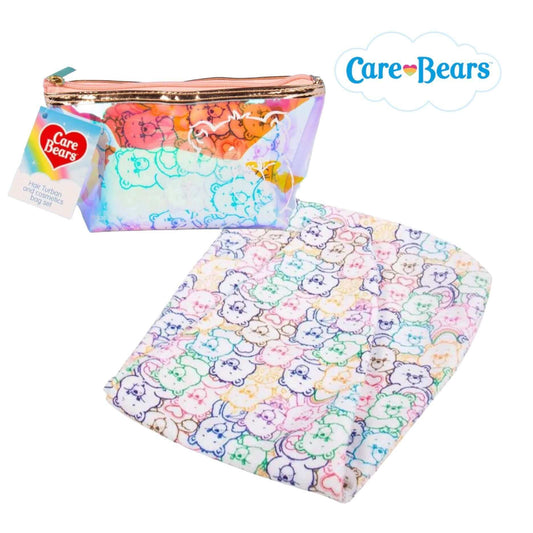 Care Bears Hair Turban and Cosmetics Bag Set