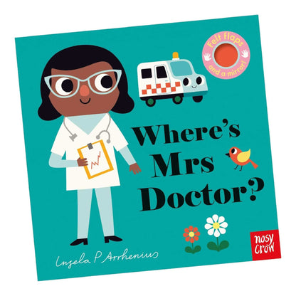Felt Flap Board Book- Where's Mrs Doctor?