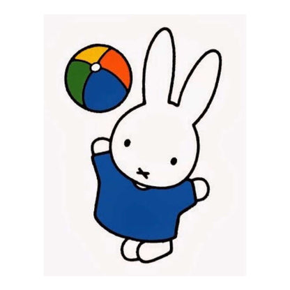 Miffy Beach Ball Card
