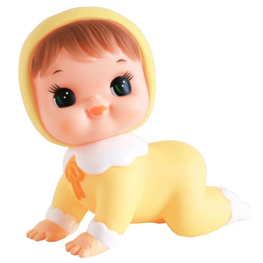 Hihi Retro Crawling Doll - Lemon