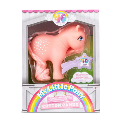 40th Anniversary Classic My Little Pony- G1 Cotton Candy