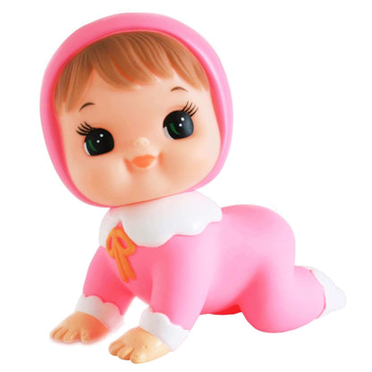 Hihi Retro Crawling Doll - Pink