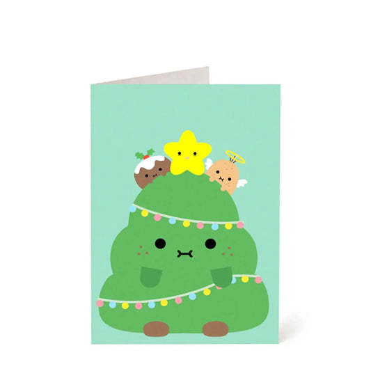 Christmas Card- Ricemas Tree
