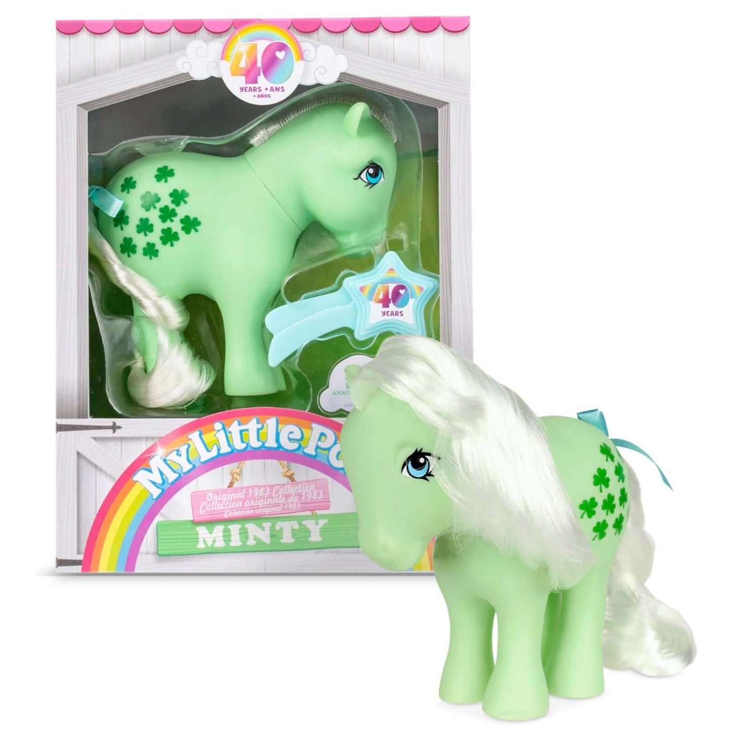 40th Anniversary Classic My Little Pony- G1 Minty