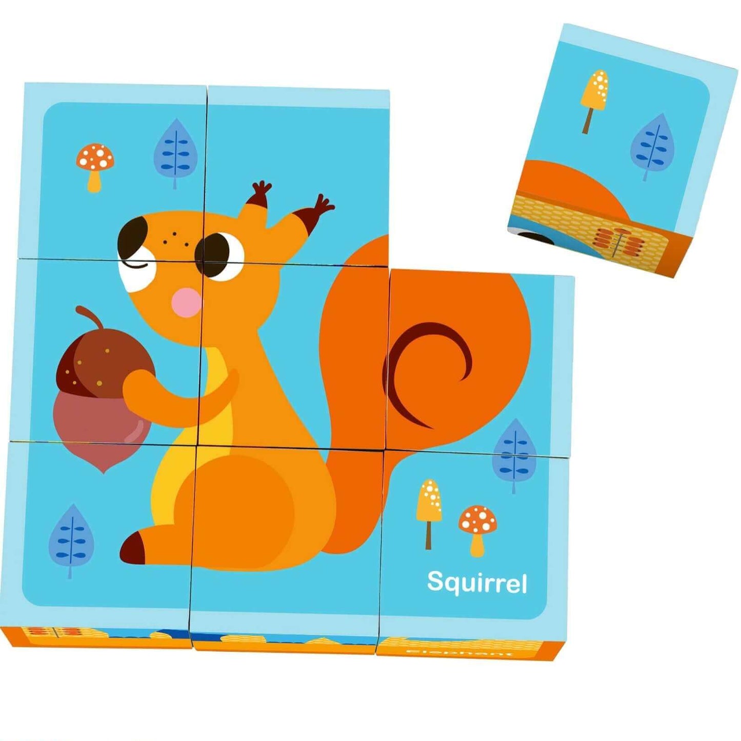 Tooky Toy Wooden Animal Block Puzzle