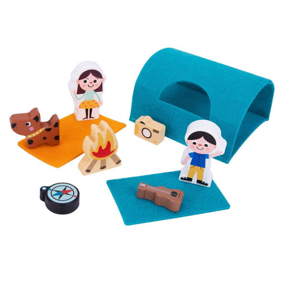 Tooky Toy Wooden Camping RV