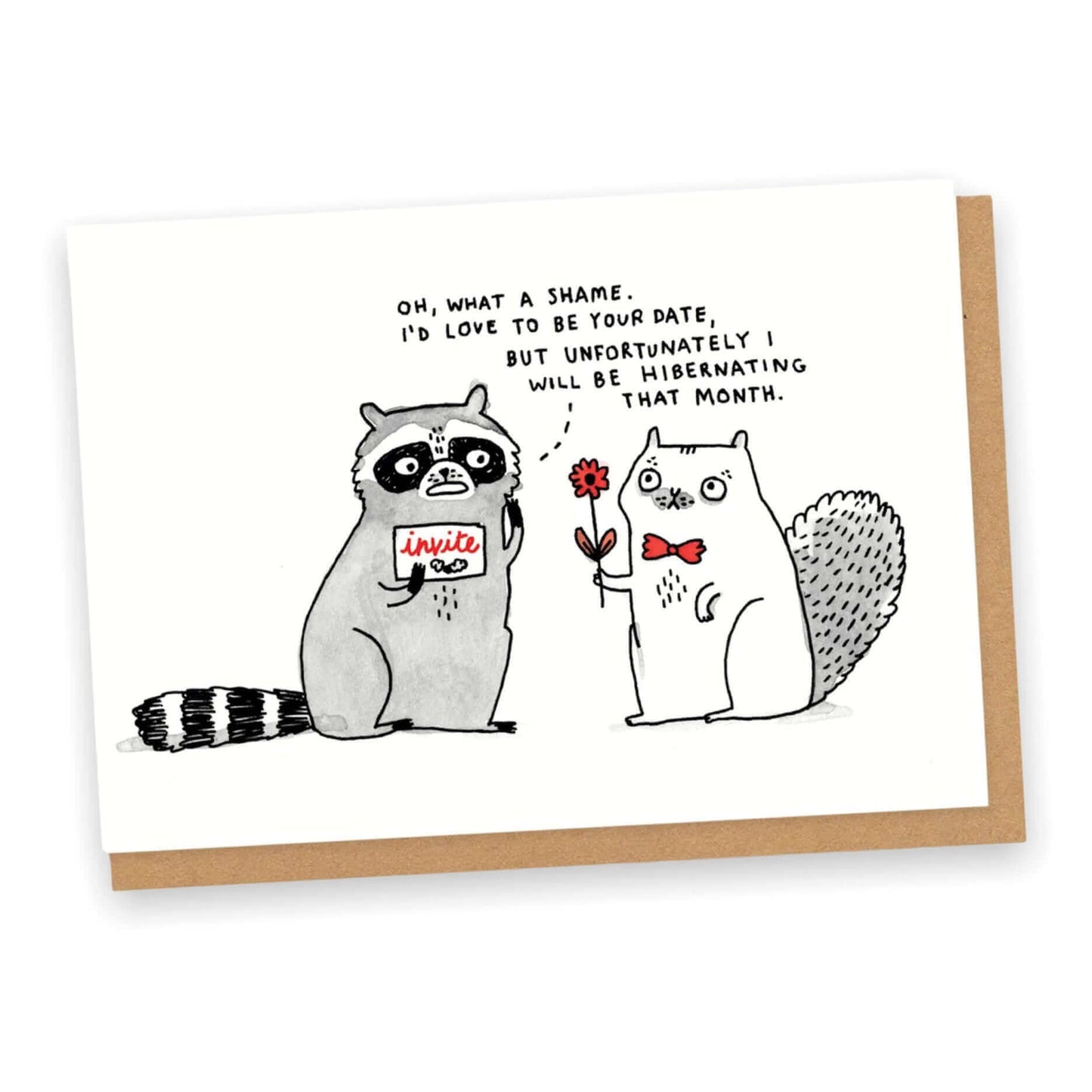 Gemma Correll- Hibernating Greeting Card