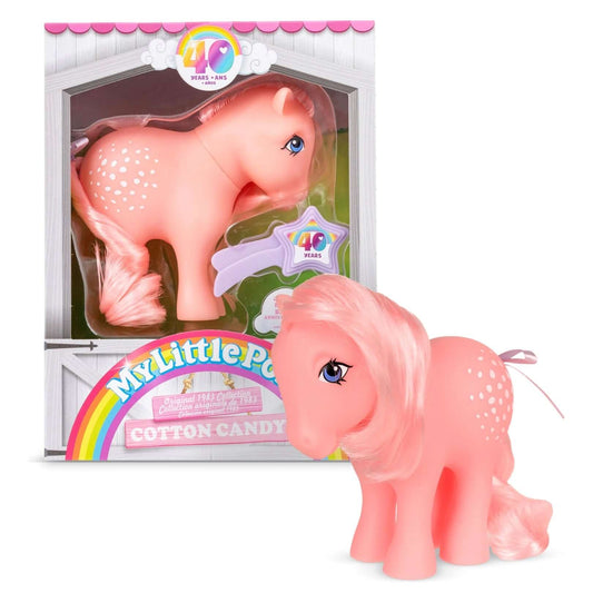 40th Anniversary Classic My Little Pony- G1 Cotton Candy