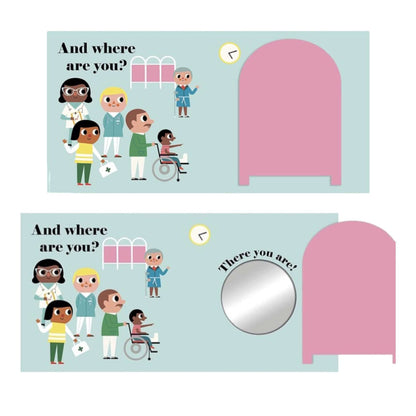 Felt Flap Board Book- Where's Mrs Doctor?