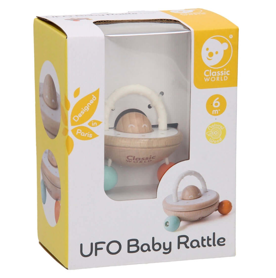 UFO Baby Rattle £7 Five Little Diamonds