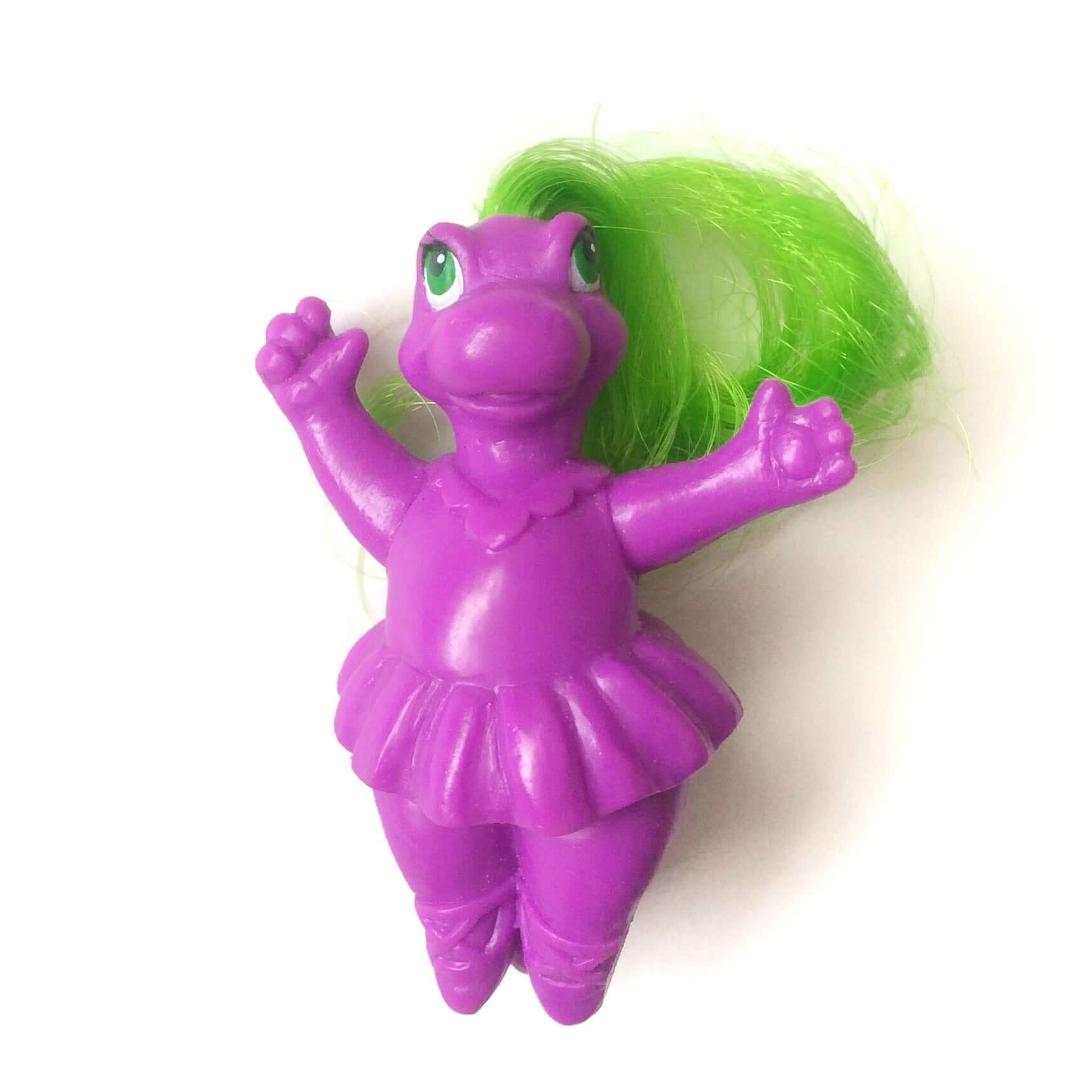 Darlin’ Dinos Vintage Lil Dino- Pink / Purple Ballerina £2 Five Little Diamonds