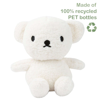 100% Recycled Boris Bear 17cm Plush- Off White