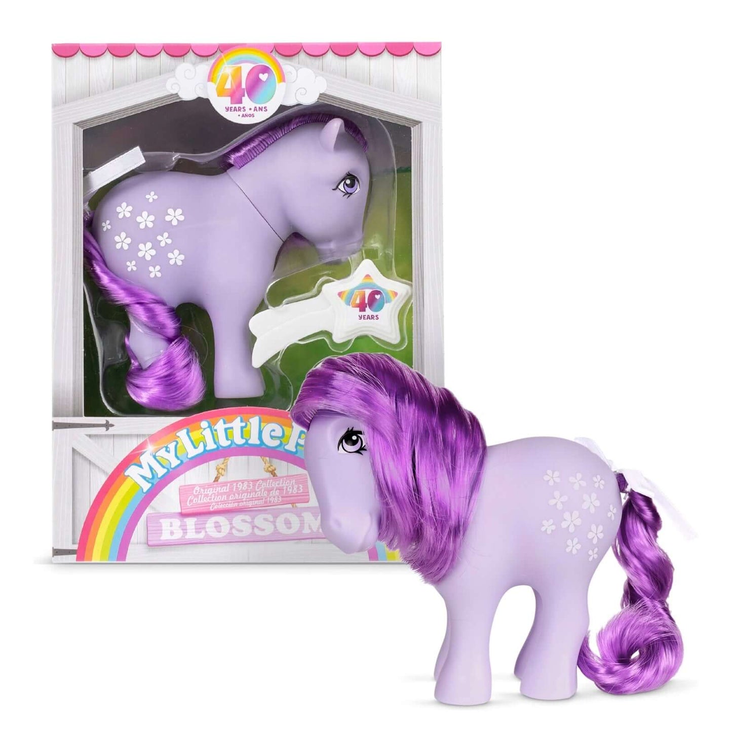 40th Anniversary Classic My Little Pony- G1 Blossom