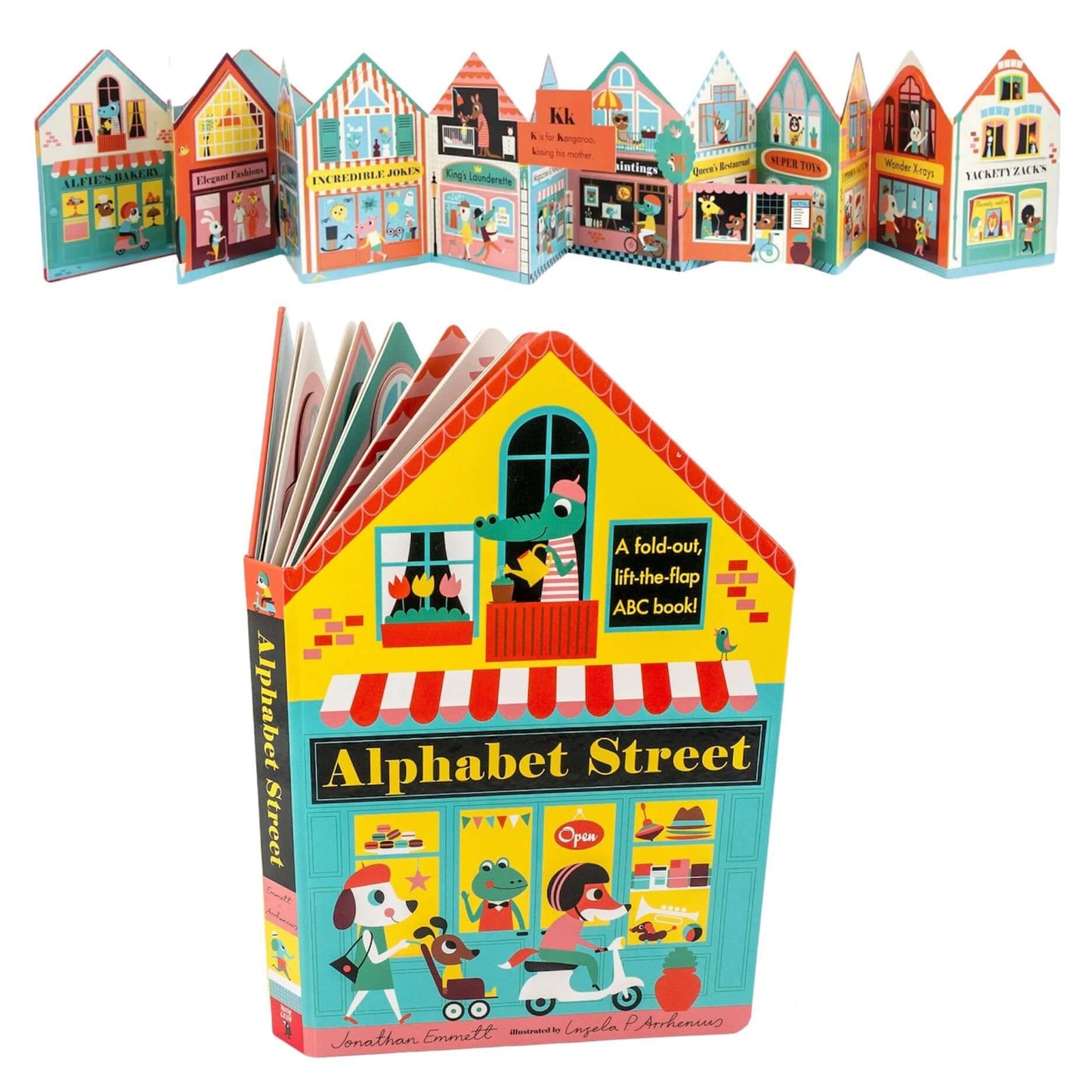 Alphabet Street Concertina Board Book