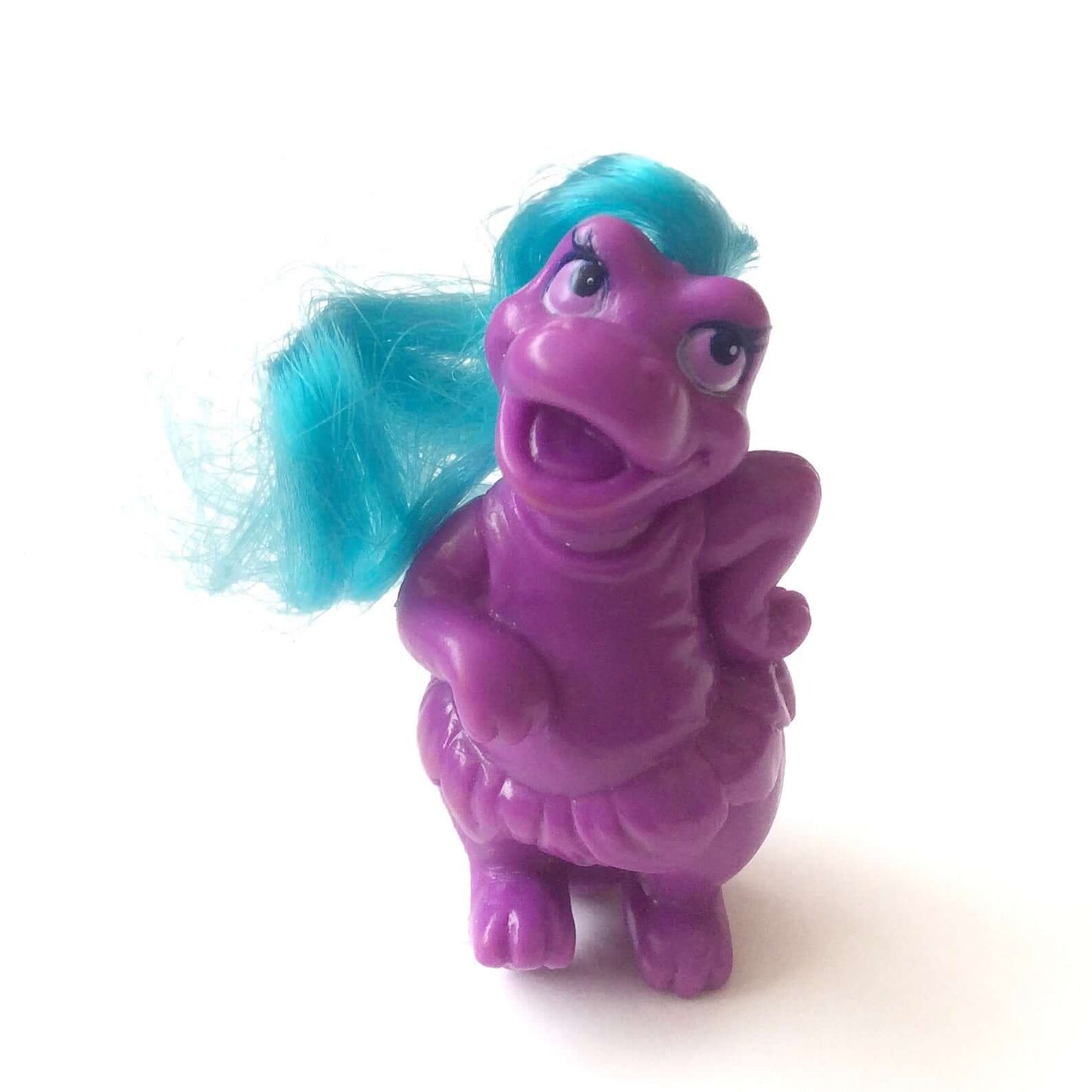Darlin’ Dinos Vintage Lil Dino- Pink / Purple Ballerina Blue Hair £2 Five Little Diamonds