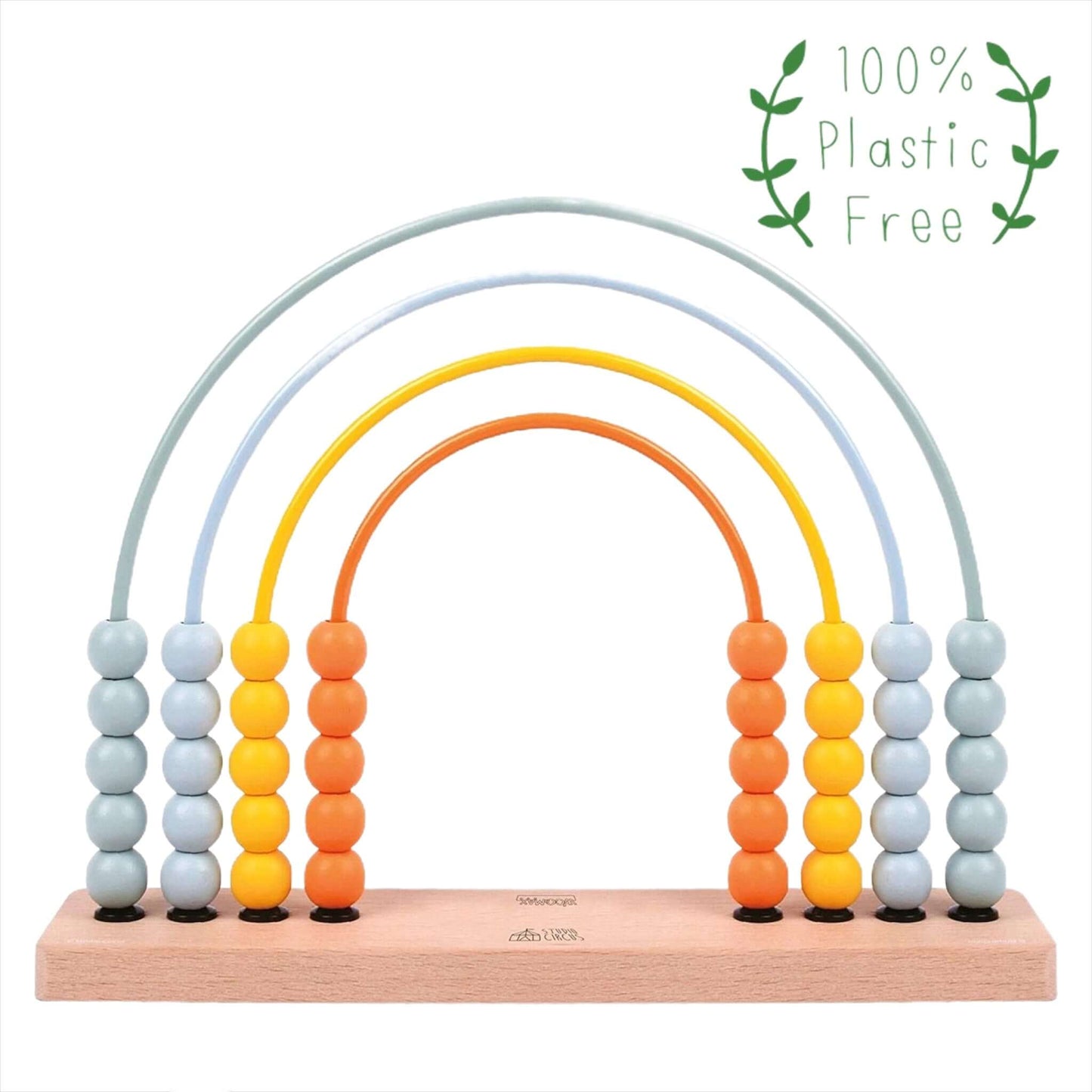 Rainbow Wooden Abacus