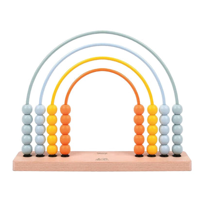 Rainbow Wooden Abacus- DAMAGED BOX