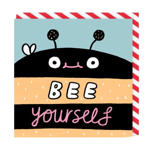 Gemma Correll- Bee Yourself Greeting Card