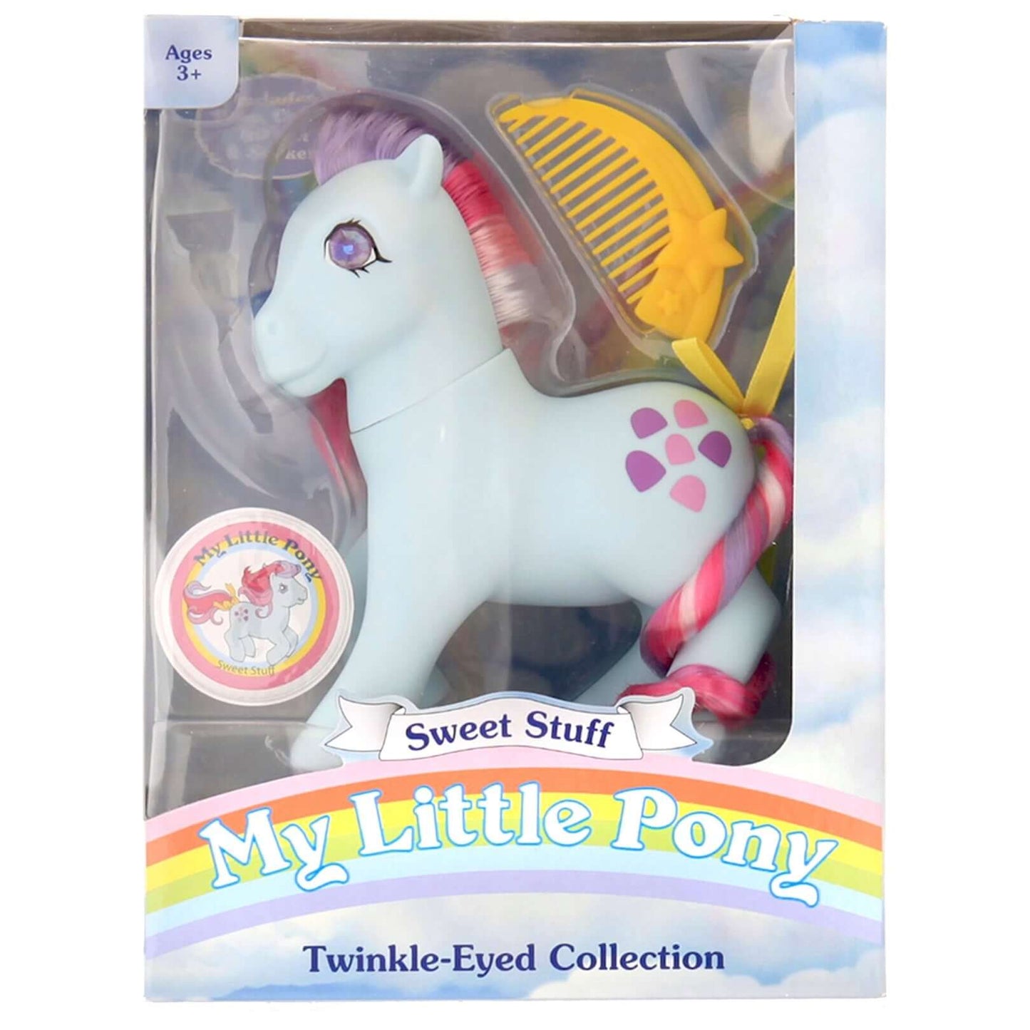 Basic Fun Classic Twinkle Eyed Pony - G1 Sweet Stuff